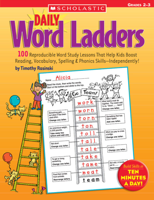 Daily Word Ladders: Grades 2-3