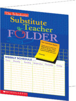The Scholastic Substitute Teacher Folder