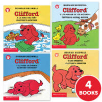 Clifford Bilingual Board Books Grades PreK-K