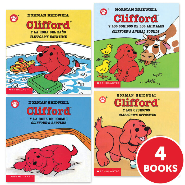 Clifford Bilingual Board Books Grades Prek K By
