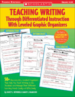 Teaching Writing Through Differentiated Instruction With Leveled Graphic Organizers