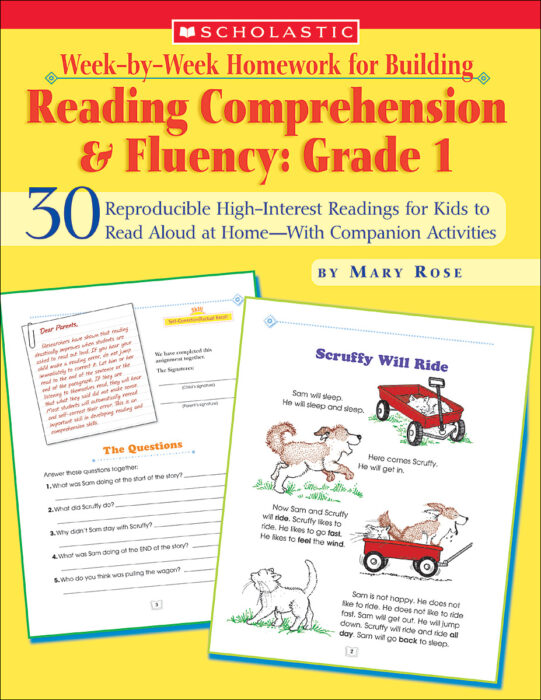 Building　for　Grade　Mary　by　Teacher　The　Reading　Comprehension　Week-by-Week　Scholastic　Rose　Homework　Fluency:　Store