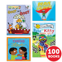 Ready-To-Go 100 Book Classroom Library: Independent Reading, Grade 1