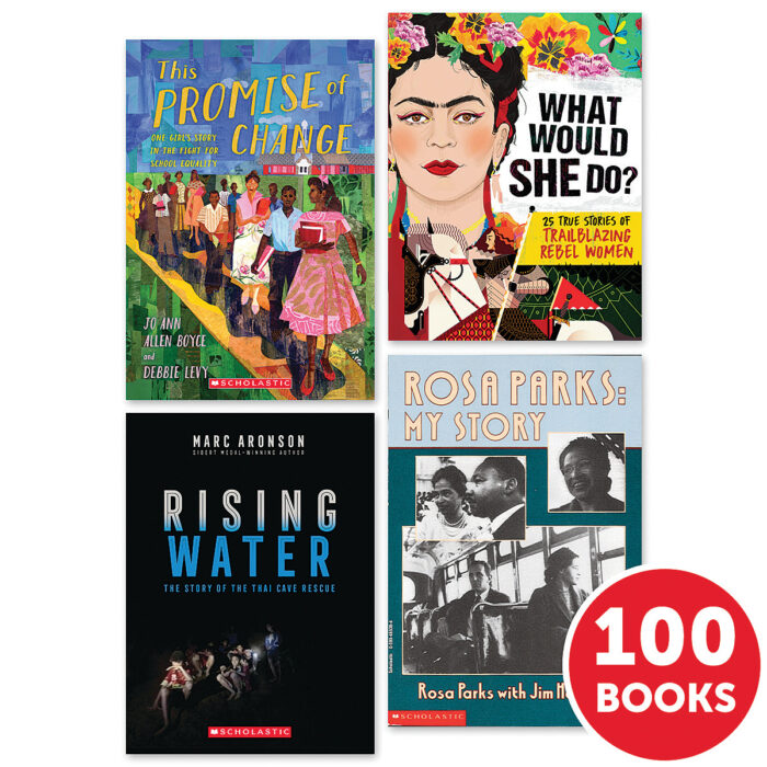 Ready-To-Go 100 Book Classroom Library: Nonfiction, Grade 8
