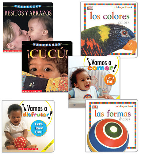 Early Literacy Developmental Milestones Collection: Ages 6-12 Months (Spanish)