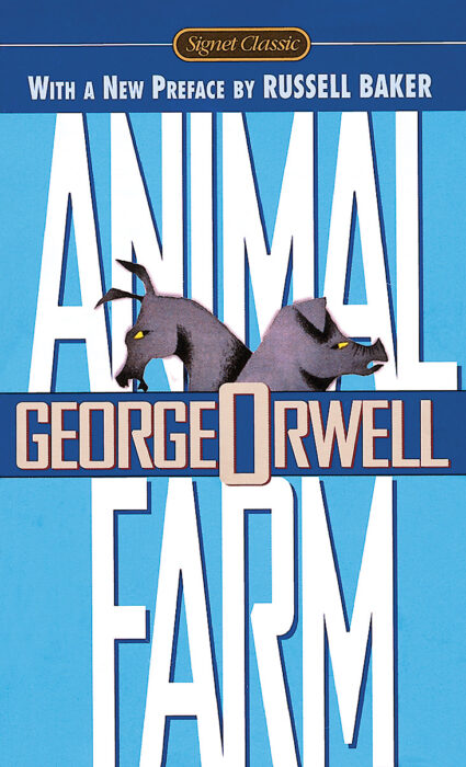 Animal Farm By George Orwell Paperback Book