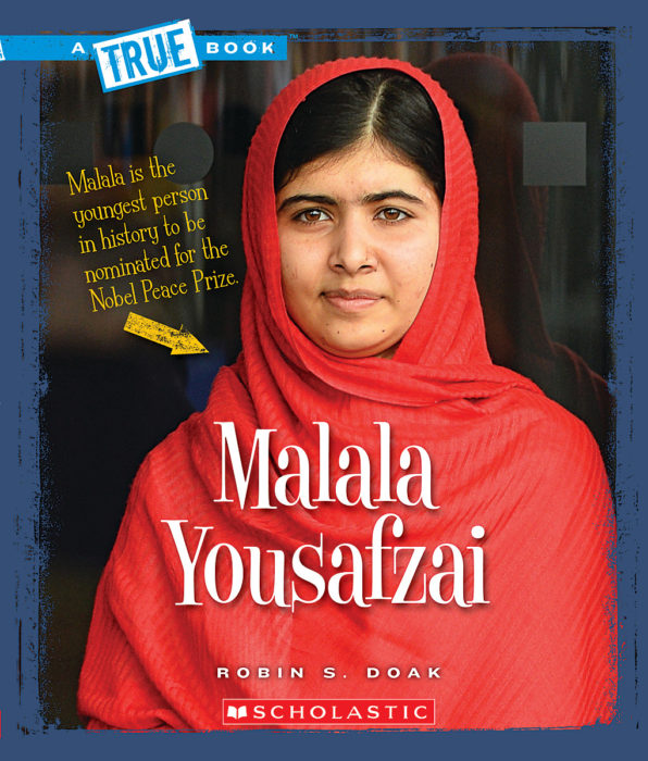 by　The　Robin　Teacher　Malala　Biographies:　Book™　Store　A　Scholastic　S.　True　Yousafzai　Doak