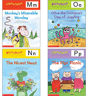 【新品未使用】 AlphaTales アルファベット学習セット AlphaTales Box Set | Scholastic Education