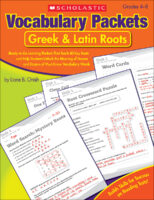 Vocabulary Packets: Greek & Latin Roots