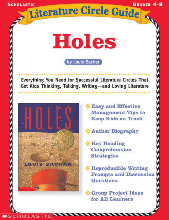 Literature Circle Guide Holes By Tonya Ward Singer