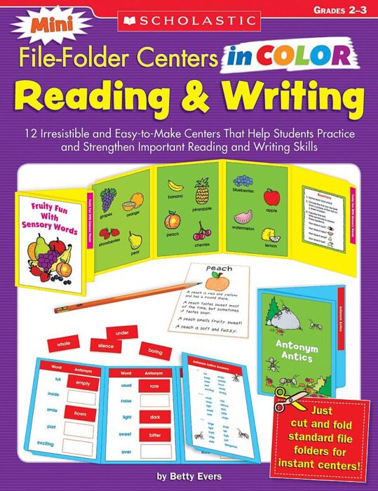 Mini FileFolder Centers in Color Reading & Writing Grades 23 by