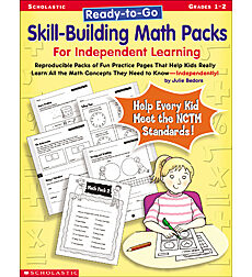 Ready-to-Go Skill-Building Math Packs For Independent Learning