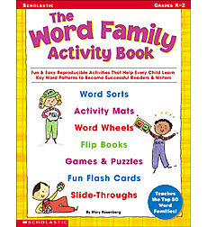 The Word Family Activity Book