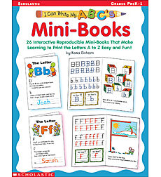 I Can Write My ABC's: Mini-Books