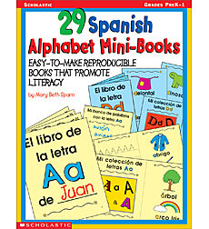 29 Spanish Alphabet Mini-Books by Mary Beth Spann