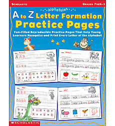 AlphaTales: A to Z Letter Formation Practice Pages