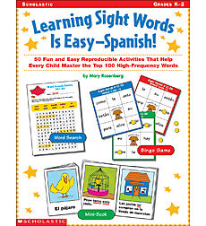 Learning Sight Words is Easy-Spanish!