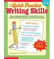 Quick Practice: Writing Skills: Grades 6-8