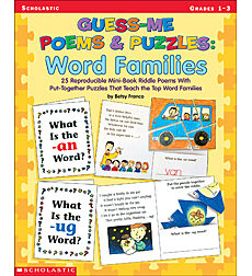 Guess-Me Poems & Puzzles: Word Families
