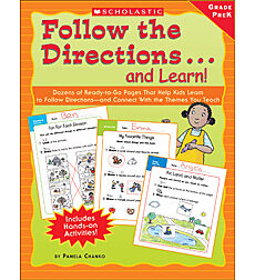 Follow the Directions . . . and Learn! Grade: PreK