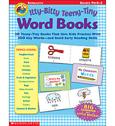 Itty-Bitty Teeny-Tiny Word Books