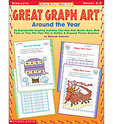 Math Skills Made Fun: Great Graph Art Around the Year