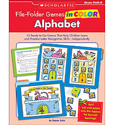 File-Folder Games in Color: Alphabet