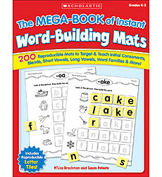 The MEGA-BOOK of Instant Word-Building Mats