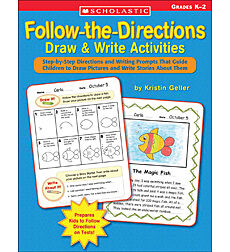 Follow the Directions & Draw It All by Yourself!: 25  Reproducible Lessons That Guide Kids to Draw Adorable Pictures:  0884822936385: Geller, Kristin, Geller, Kristen: Books