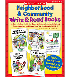 Neighborhood & Community Write & Read Books