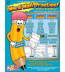 Word Wall Practice! Prefixes & Suffixes