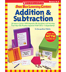 Shoe Box Learning Centers: Addition & Subtraction