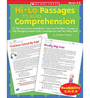 Hi-Lo Passages to Build Comprehension: Grades 5-6