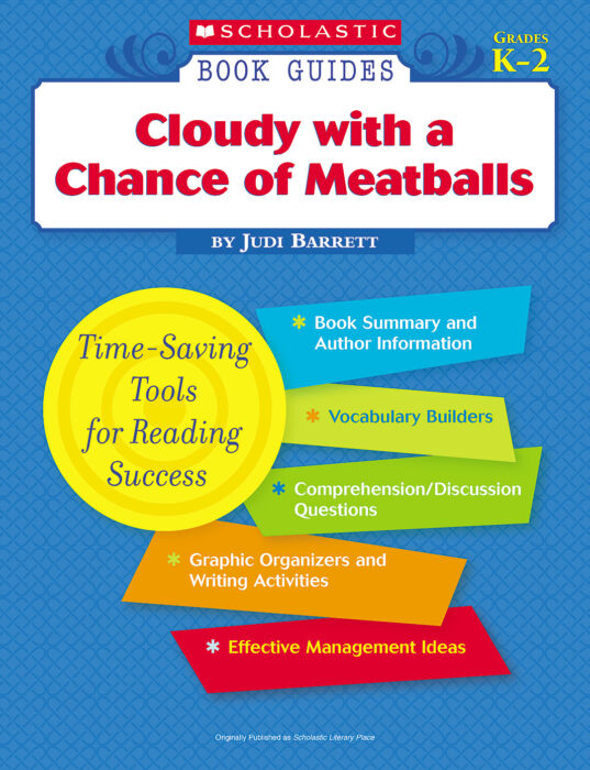 Book Guide Cloudy With A Chance Of Meatballs By