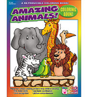 Amazing Animals! Coloring Book