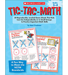 Tic-Tac-Math: Grades 3-4