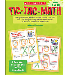 Tic-Tac-Math: Grades 5 & Up