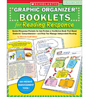 Graphic Organizer Booklets for Reading Response: Grades 4-6