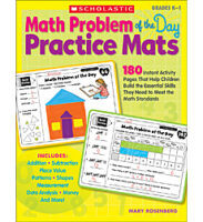 Math Problem of the Day Practice Mats