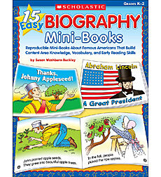 15 Easy Biography Mini-Books
