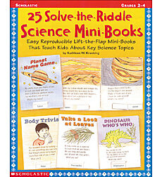 25 Solve-the-Riddle Science Mini-Books