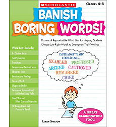 Banish Boring Words By Leilen Shelton