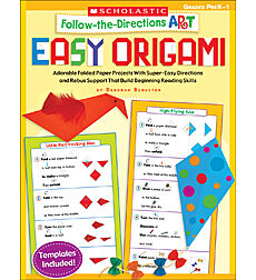 Follow-the-Directions Art: Easy Origami