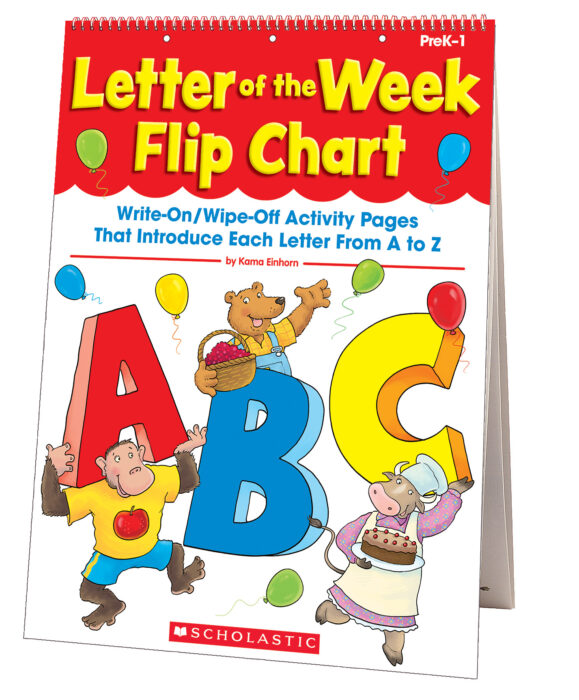 Letter of the Week Flip Chart by Kama Einhorn