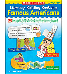 Literacy-Building Booklets: Famous Americans