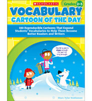 Vocabulary Cartoon of the Day: Grades 2-3