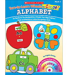 Turn-to-Learn Wheels in Color: Alphabet