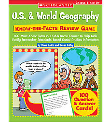 U S World Geography Know The Facts Review Game By Diana Abitz Susan Laroy The world geography is dedicated to lists of trivia. scholastic teacher store