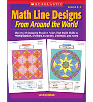 Math Line Designs From Around the World Grades 4-6