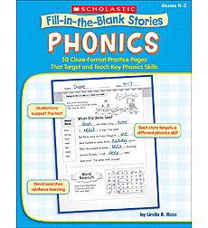 Fill-in-the-Blank Stories: Phonics